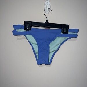 Ribbed Light blue swim bikini bottom xhilaration Small